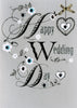 Happy Wedding day Handmade Congratulation Card